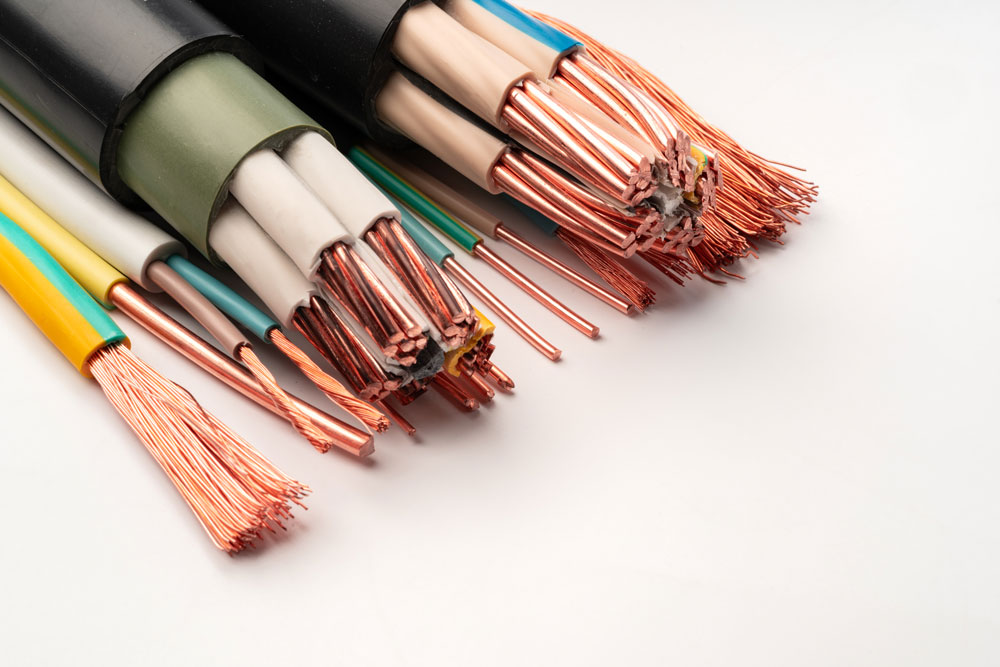 cables de mando y control con recubrimientos